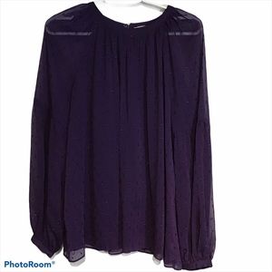 Michael by Michael Kors Purple Blouse M